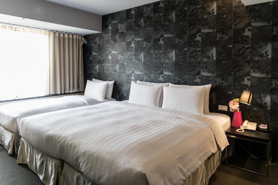 安庭台北商旅 Hotell Taipei Exteriör bild