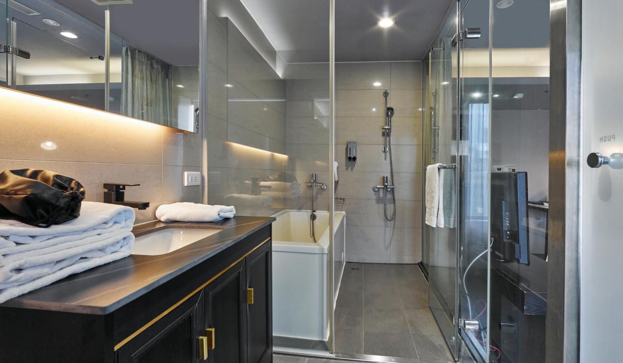 安庭台北商旅 Hotell Taipei Exteriör bild
