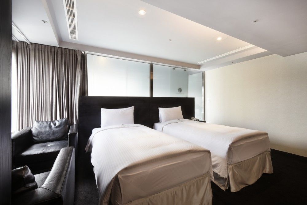 安庭台北商旅 Hotell Taipei Exteriör bild