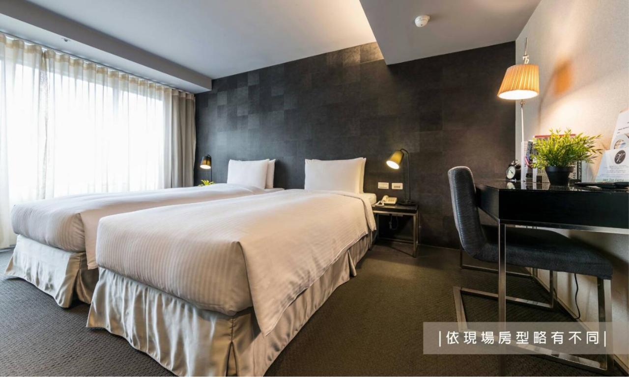 安庭台北商旅 Hotell Taipei Exteriör bild